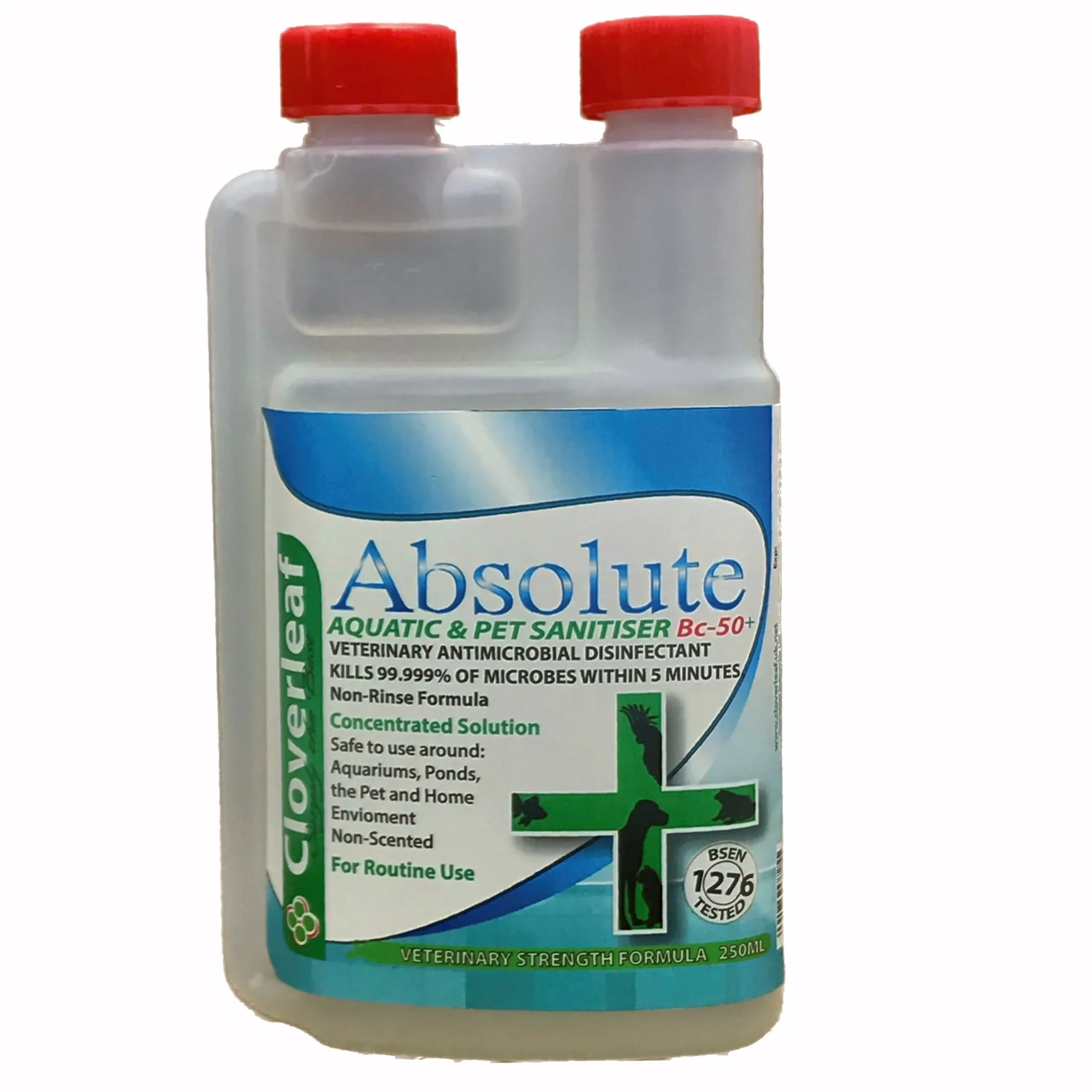 Absolute+ Aquatic and Pet Sanitiser - 250ml Concentrate