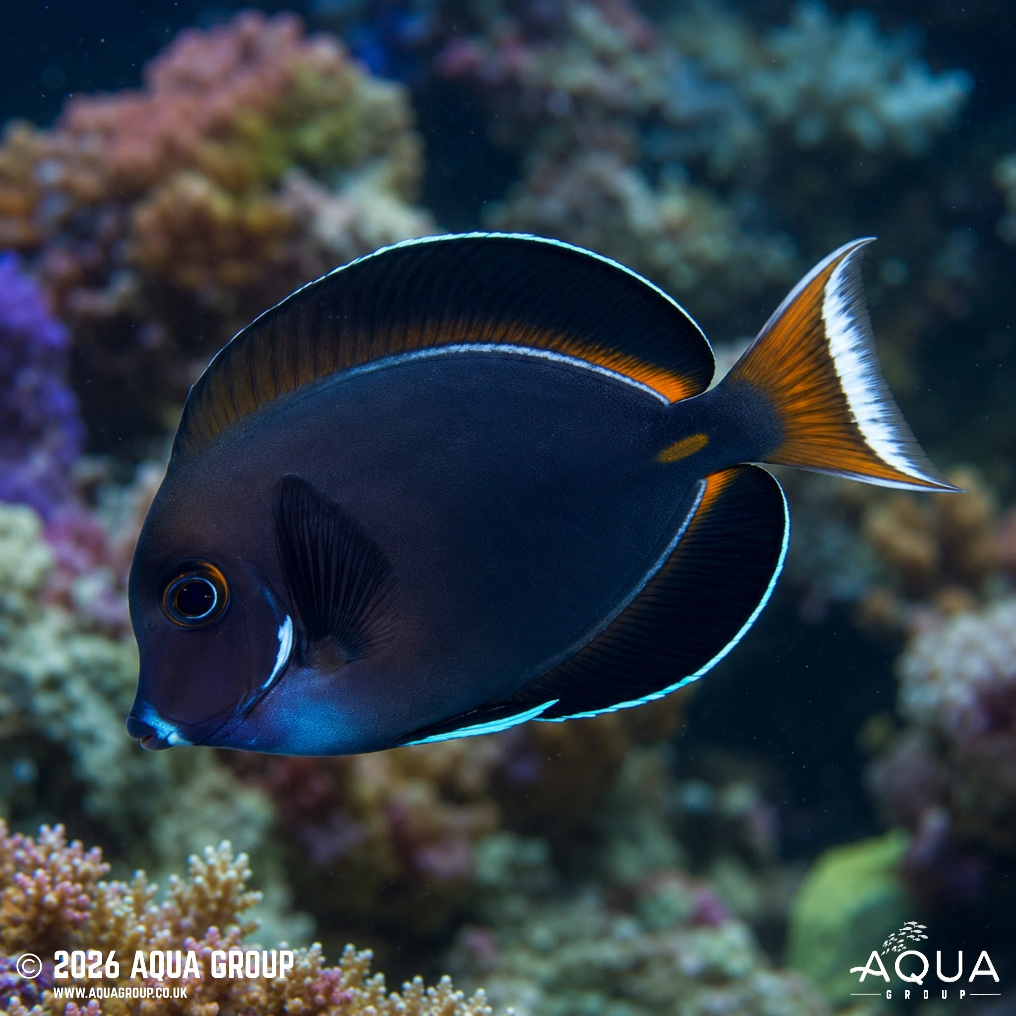 Achilles Tang - Acanthurus achilles - Image 4