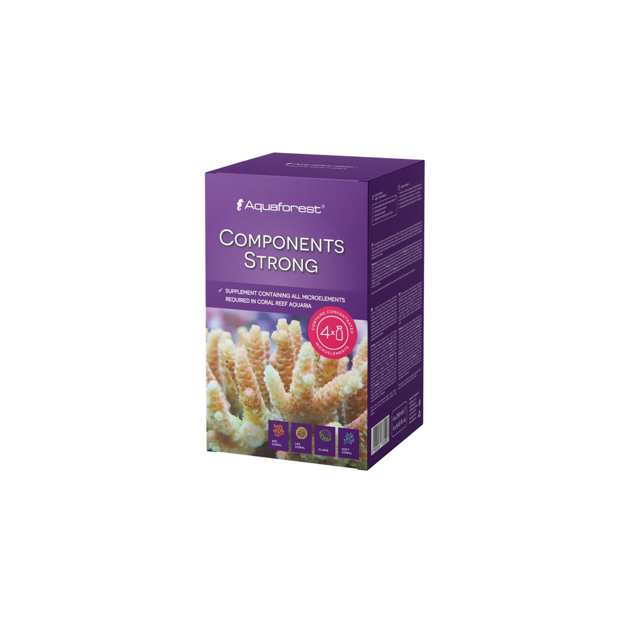 Aquaforest Components Strong 4x 250ml
