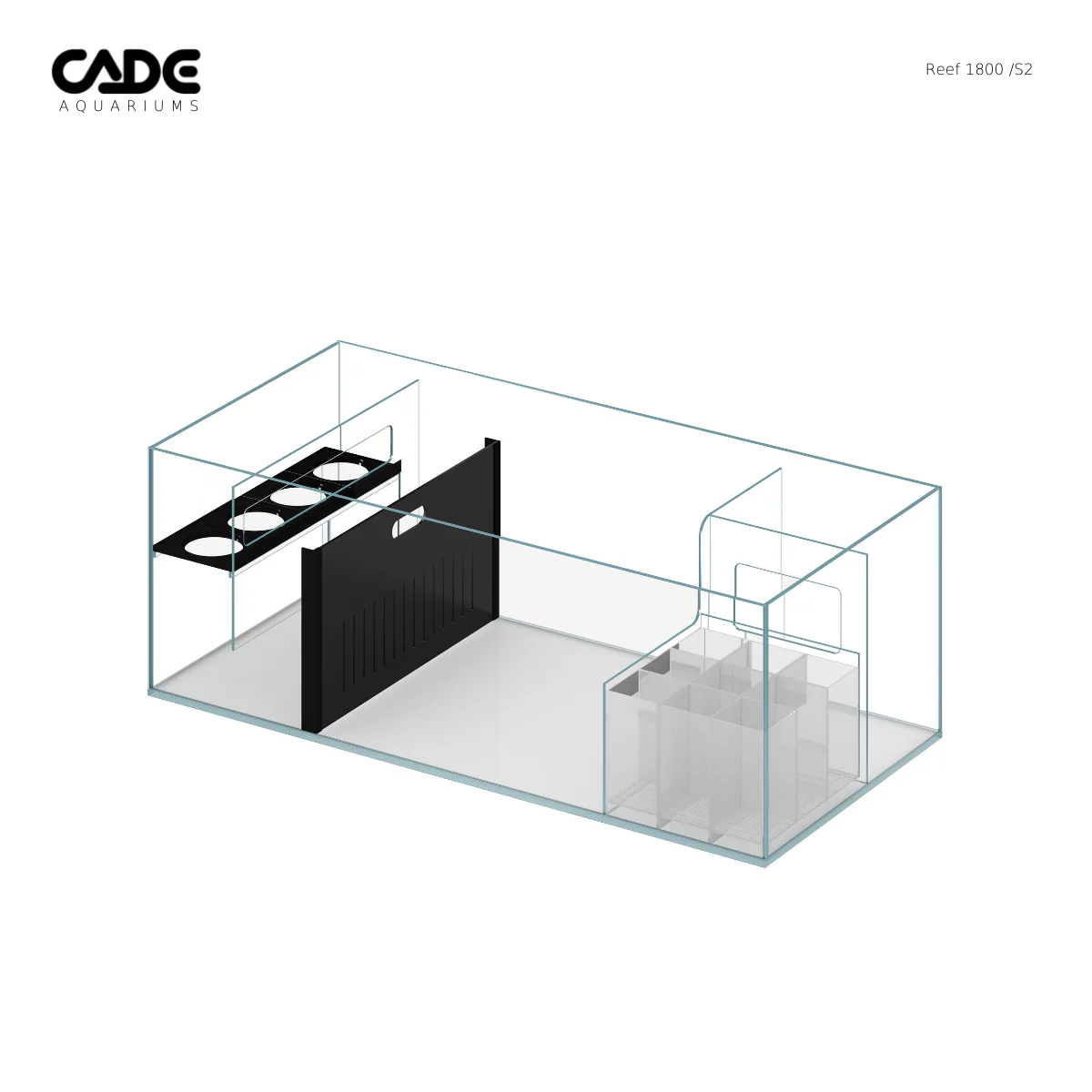 CADE Classic Reef S2-1800 White - Image 3
