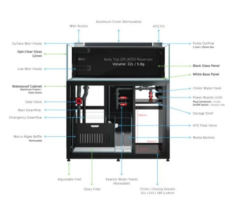 CADE Frag Reef PR2-1200F Black - Image 4