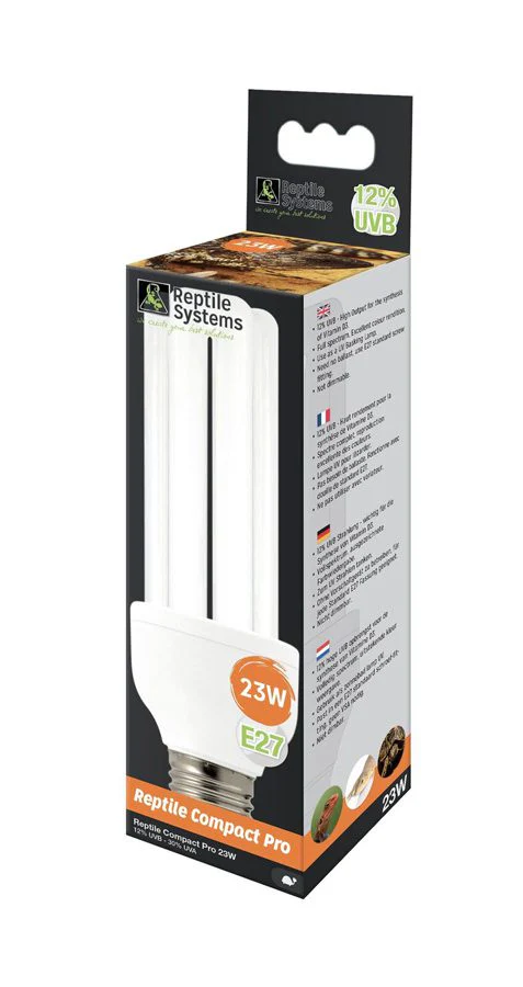 Compact Lamp Pro – D3 12% UVB – 23w