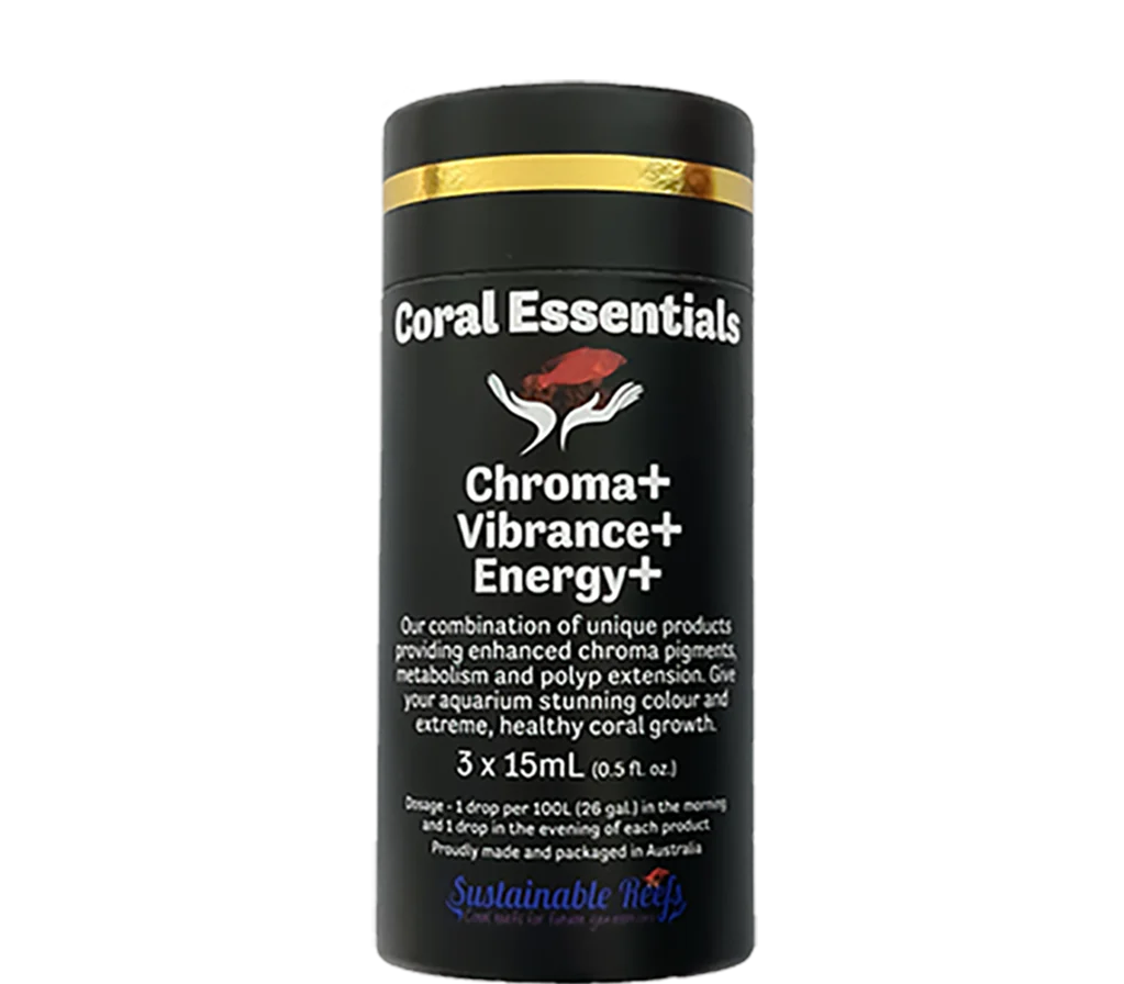 Coral Essentials (Nano Black Label) Chroma+ Vibrance+ Energy+ 3x15ml