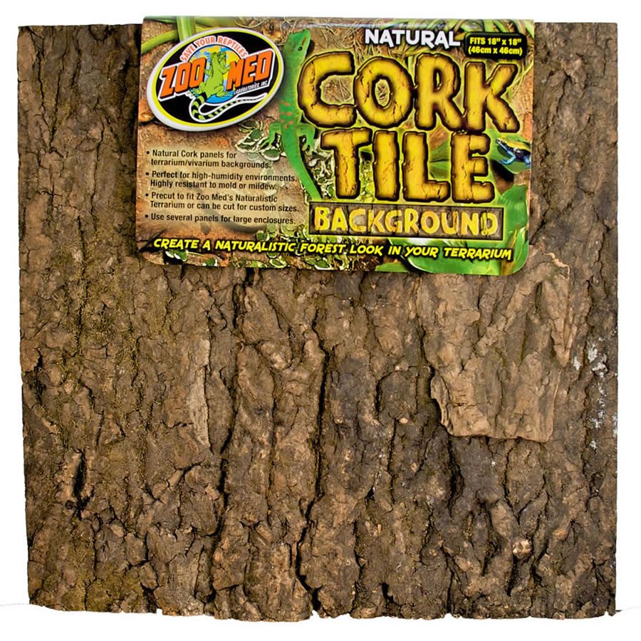Zoo-Med Cork Tile Background 45x45cm