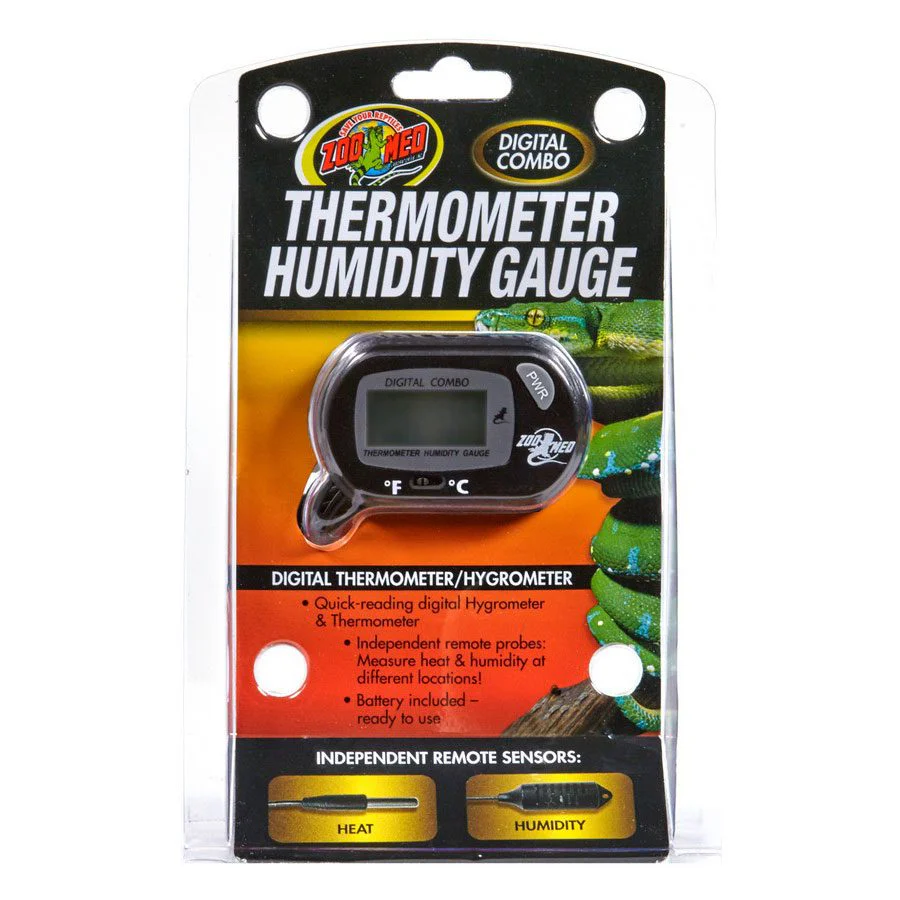 Zoo-Med Digital Combo Thermo/Humidity Gauge