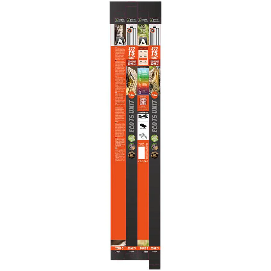 Eco T5 Unit Zone 3, 39w 870mm