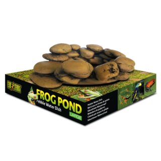 Exo-Terra Frog Pond Large Pebble Water Dish