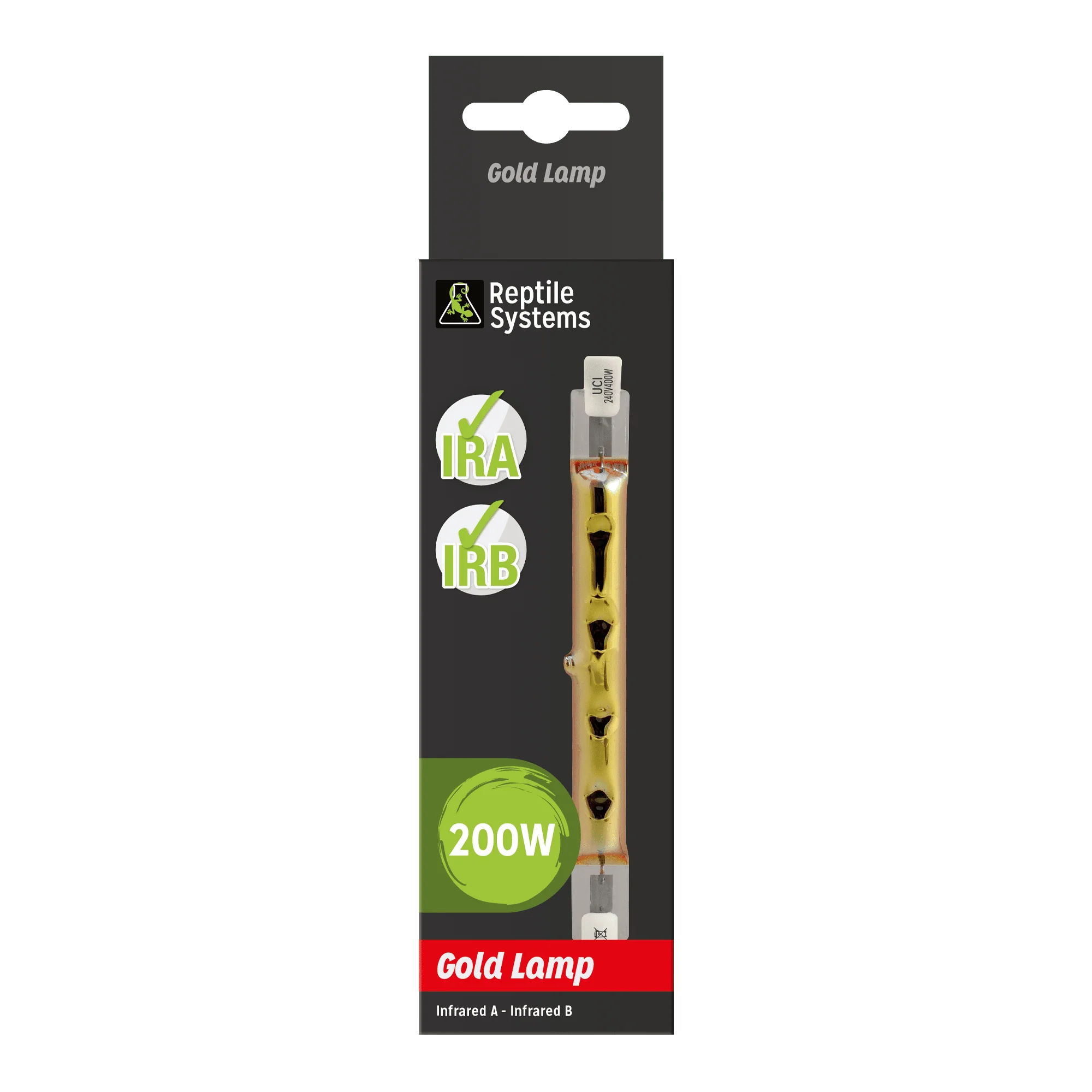 Gold Infrared Replacement Lamp 200w