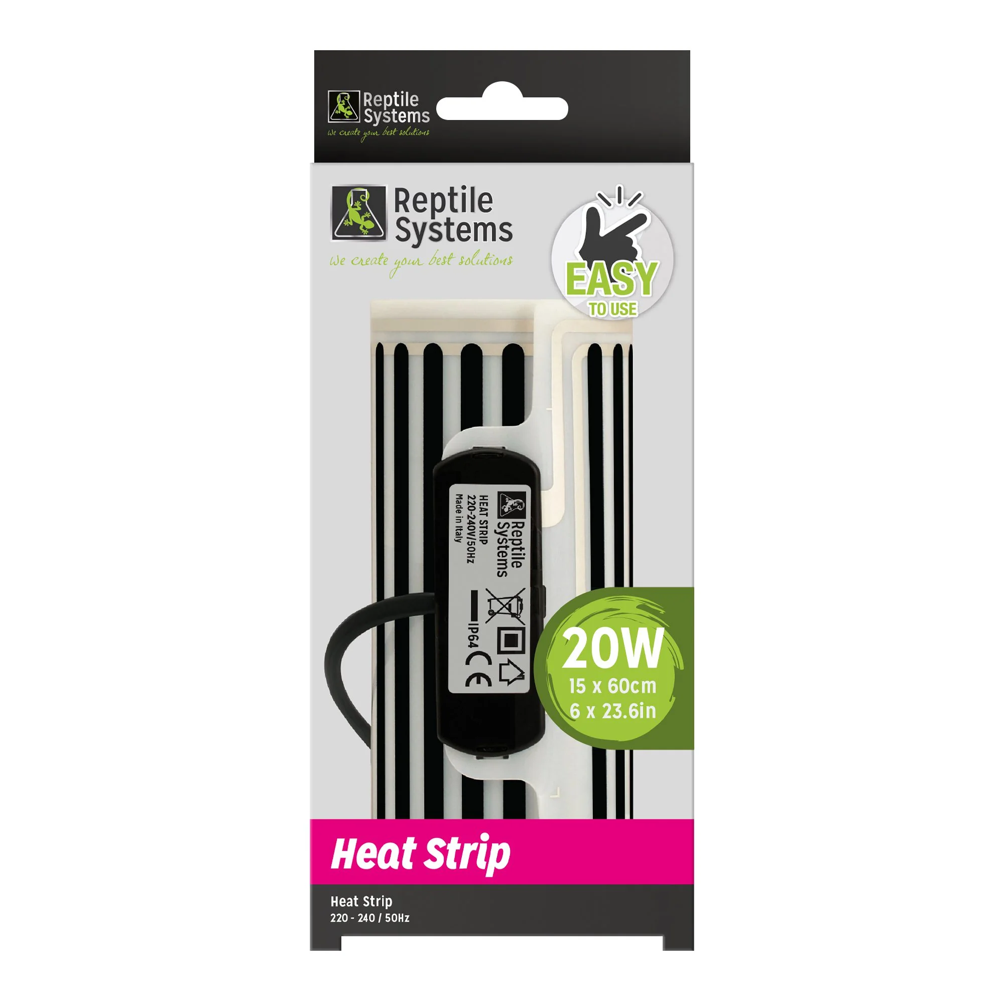 Reptile Systems Heating Strip 20w 60cmx15cm