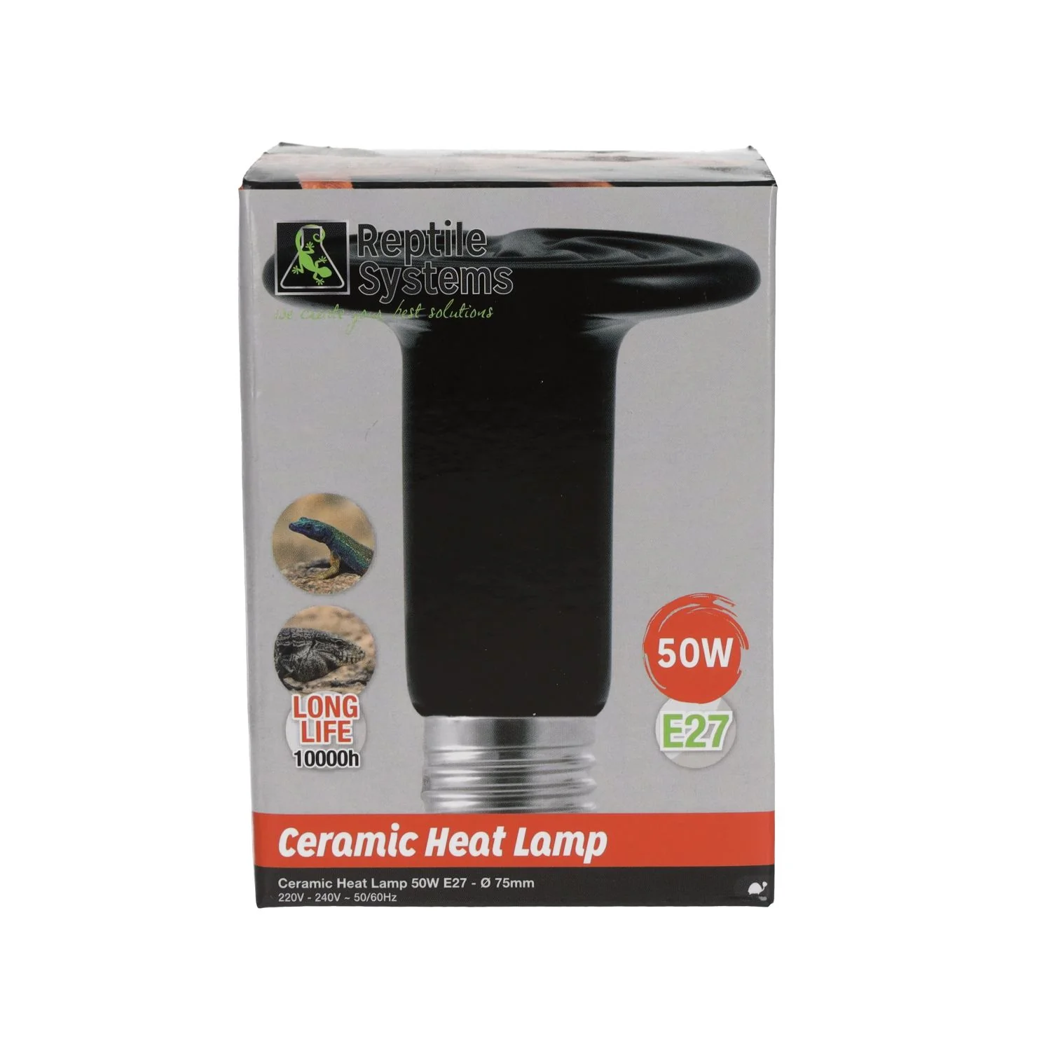 Reptile Systems InfraRed Heat Lamp – 50w-E27