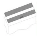 Juwel Flap Set 120 x 40 Black - Image 2