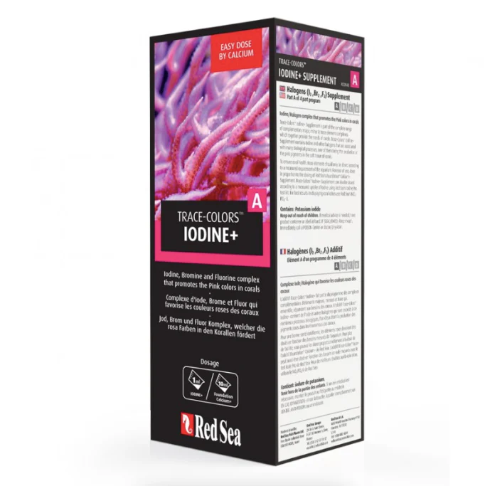 Red Sea Iodine+ Supplement Trace Colours A 500ml