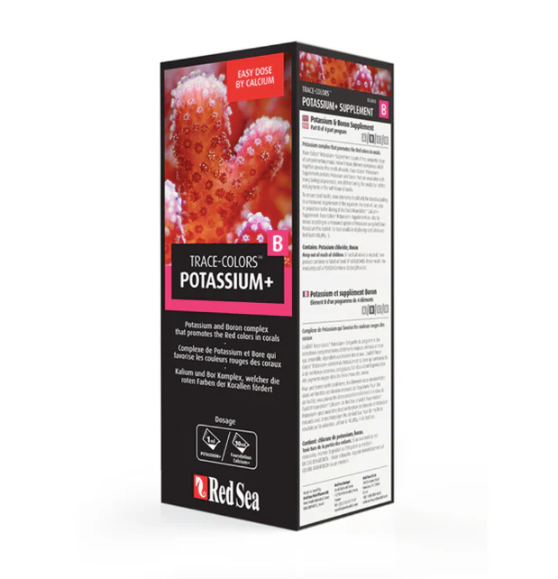 Red Sea Potassium+ Supplement Trace Colours B 500ml
