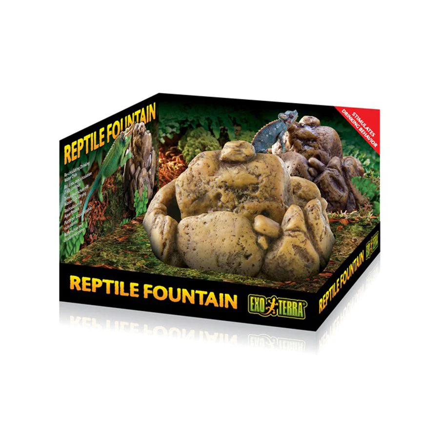 Exo-Terra Reptile Fountain Dish with pump