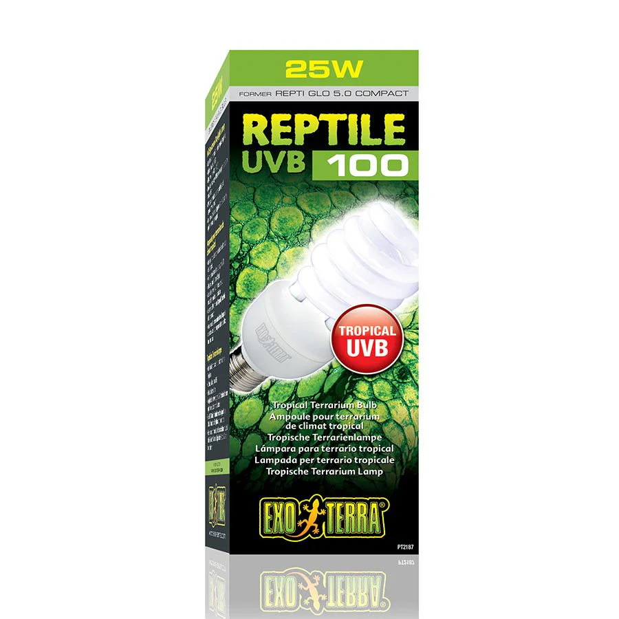 Exo-Terra Reptile UVB 100 Compact Lamp 26W