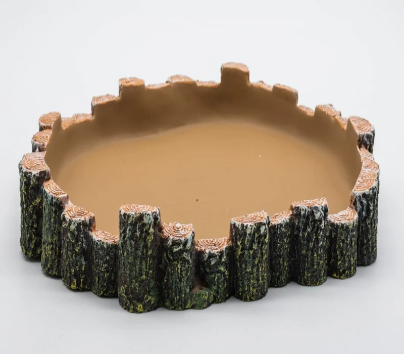 ProRep Rustic Log Pool Medium 19x16x3cm