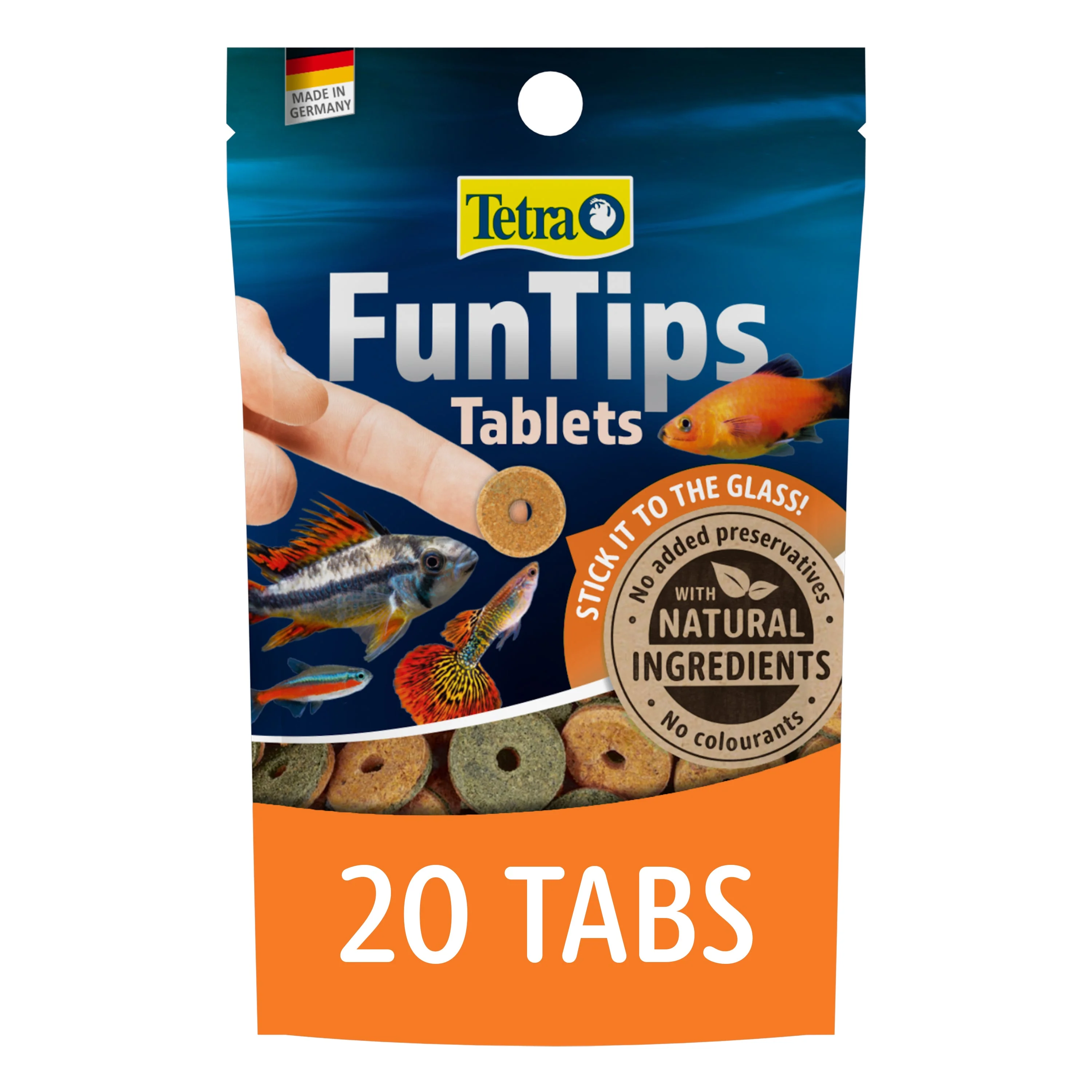 Tetra Fun Tips Tablets 20 Tablets  - Stick on Glass - Image 2