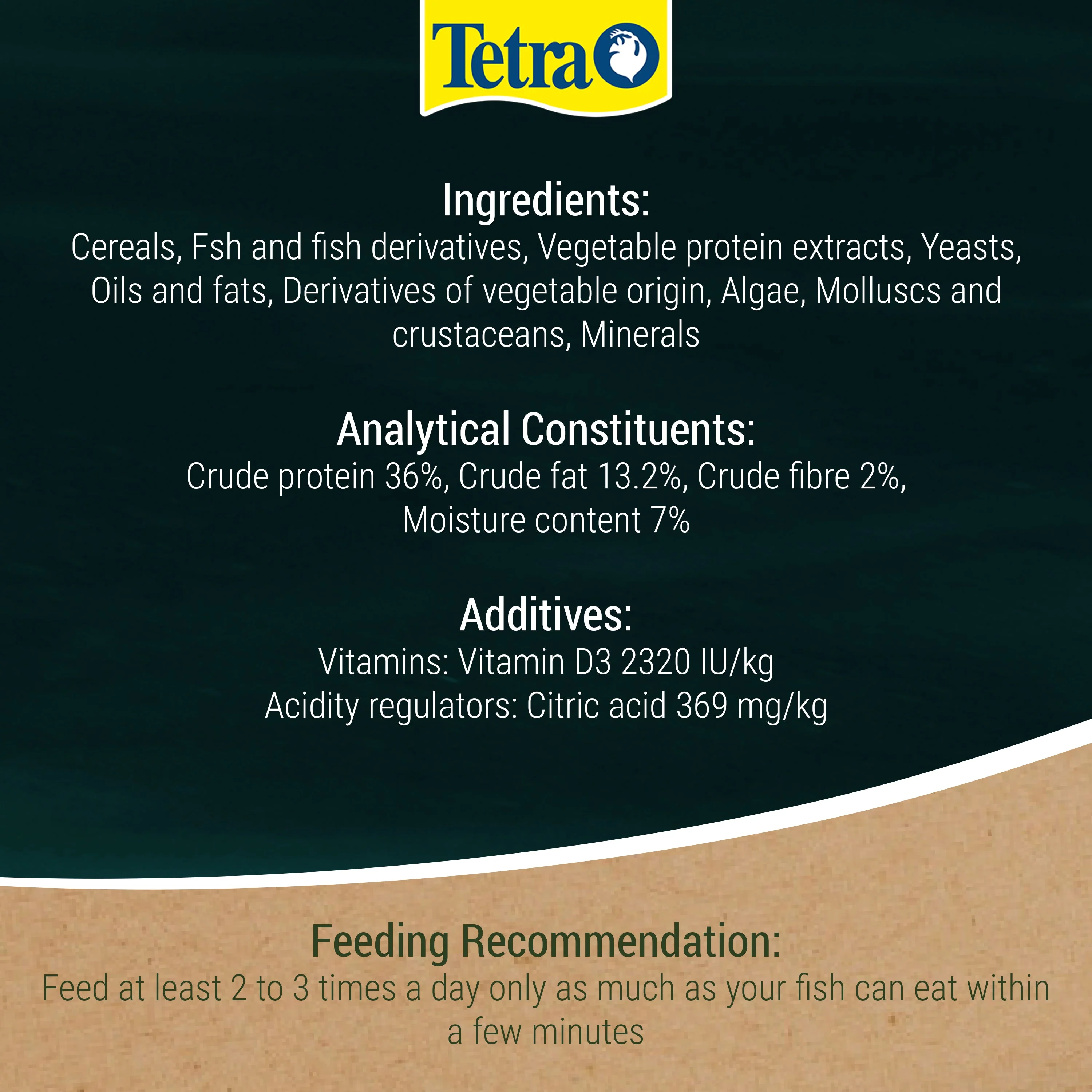 Tetra Pond Flake Food For All Small Pond Fish (500ML, 1L) - Image 9
