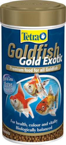 Tetrafin Gold Exotic 80g Premium Goldfish Pellets - Medium - Image 2