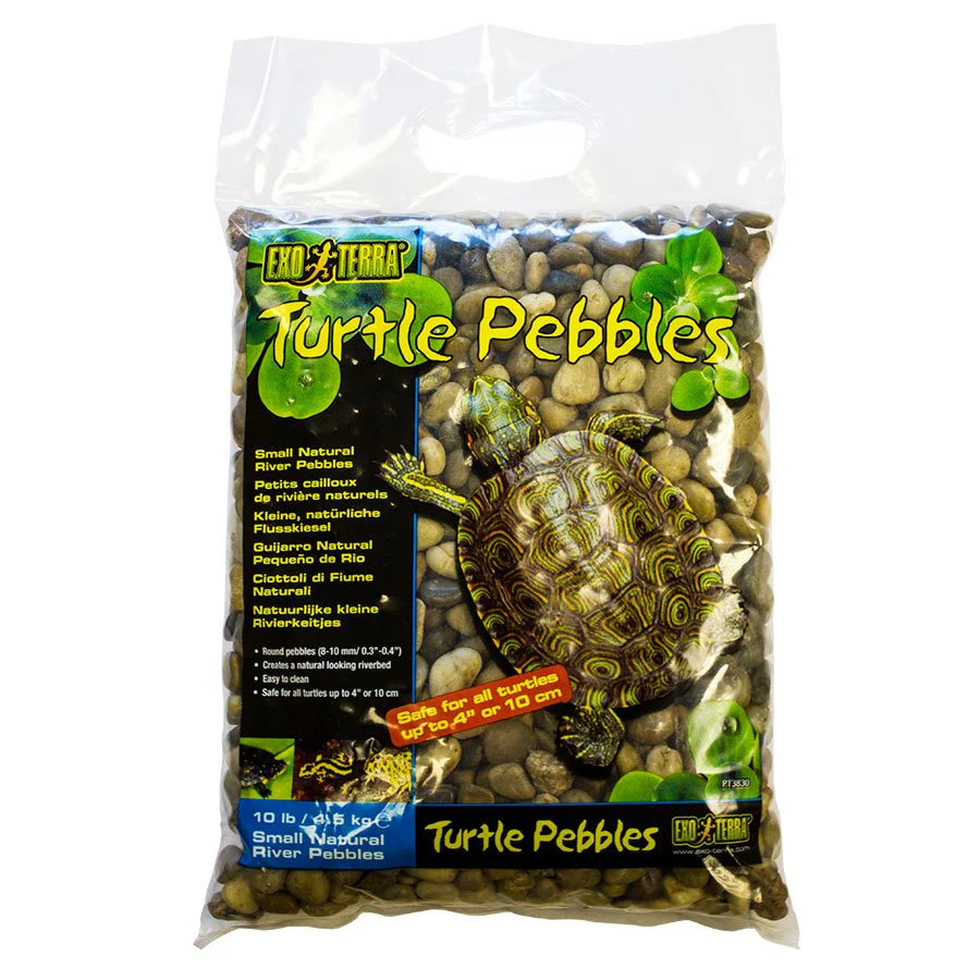Exo-Terra Turtle Pebbles Sm 8-10mm 4.5Kg