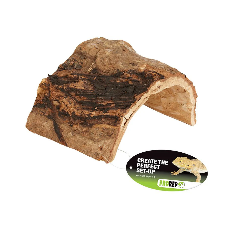 ProRep Wooden Hide Natural - Medium 15cm