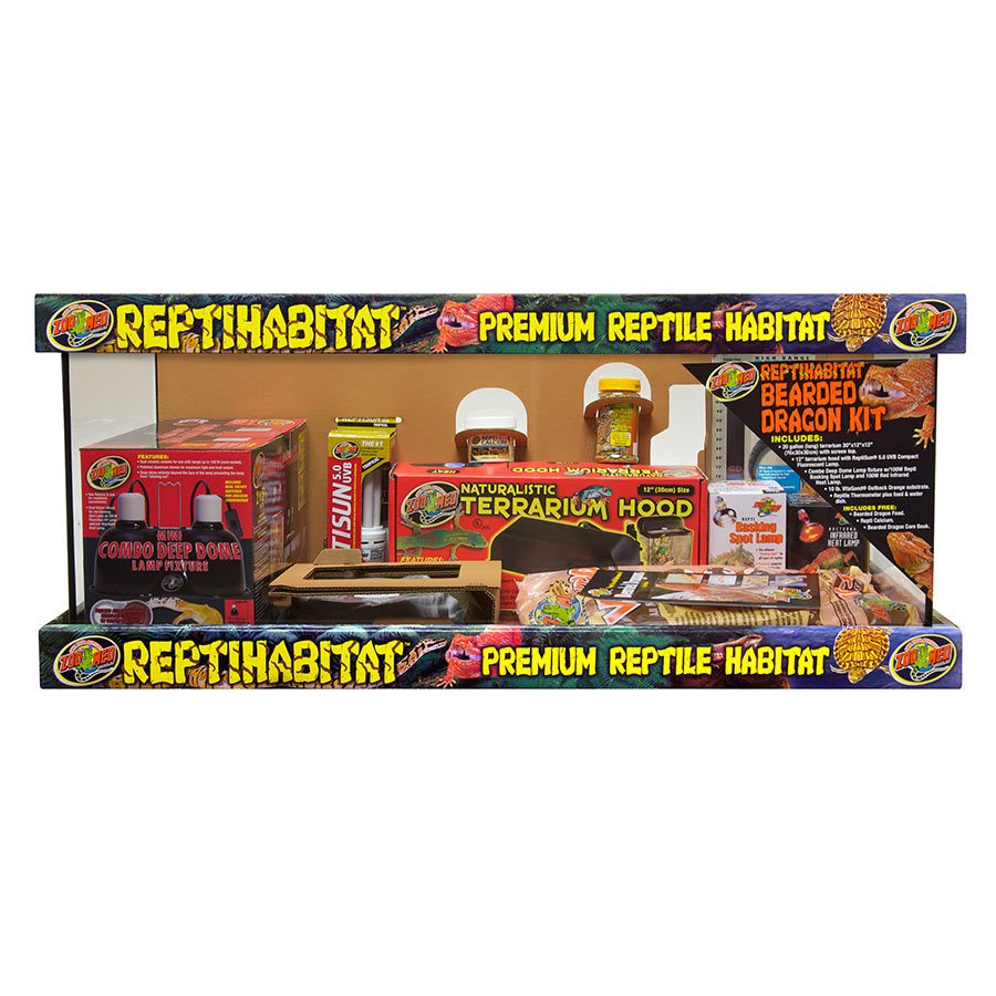 Zoo-Med ReptiHabitat Bearded Dragon Kit